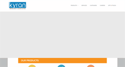 Desktop Screenshot of kyran.com